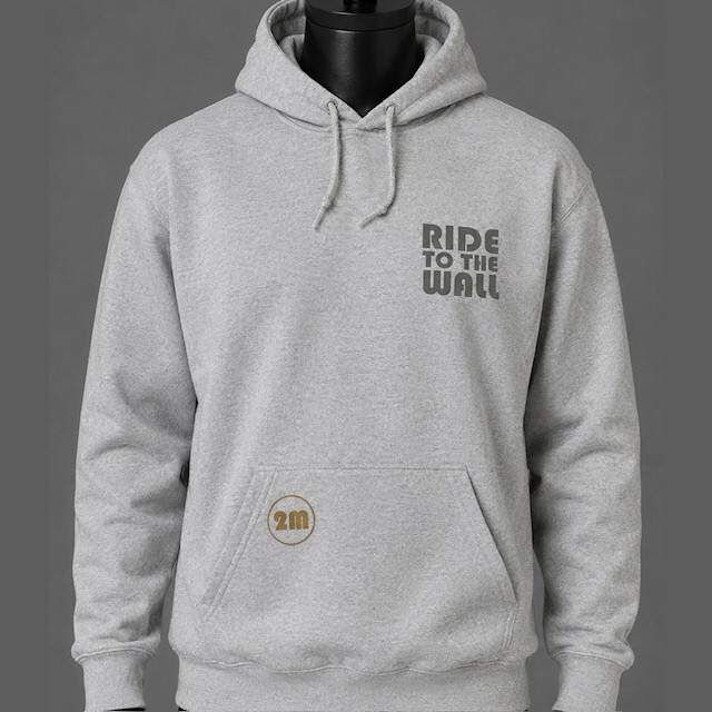Hoodie Grey 2M Heavy Blend S Chest Size 34/36"